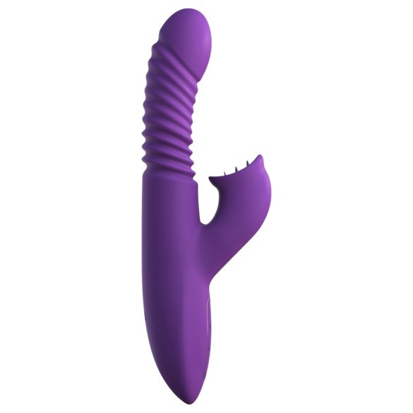 Fantasy For Her – 3-in-1 Thrusting & Warming Vibrator (Purple)