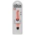 King Cock 7" Stiffy - Waterproof, Lifelike Vibrator (18cm) - Nude