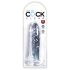 King Cock Clear 6" - Suction Cup Dildo (15cm)