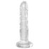 King Cock Clear 6" - Suction Cup Dildo (15cm)