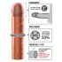 X-TENSION Perfect 2 - Realistic Penis Sleeve (8") - Natural