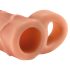 X-TENSION Perfect 2 - Enhancing Sleeve with Ring (19cm) - Natural