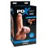 PDX Reach Around - 2-in-1 Pocket Pussy & Penis Sleeve (Natural)