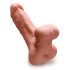 PDX Reach Around - 2-in-1 Pocket Pussy & Penis Sleeve (Natural)