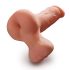 PDX Reach Around - 2-in-1 Pocket Pussy & Penis Sleeve (Natural)