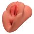 PDX Dual Stroker - 2-in-1 Realistic Masturbator (Dark Natural)
