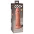 King Cock Elite 8" - Lifelike Suction Cup Dildo (8") - Natural