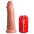 King Cock Elite 8" - Lifelike Suction Cup Dildo (8") - Natural