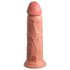 King Cock Elite 8" - Lifelike Suction Cup Dildo (8") - Natural