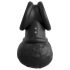 King Cock Crown Jewels - Vibrating Penis Ring (Black)
