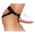 King Cock Elite Comfy Body Dock - Strap-On Harness (Brown)