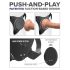 Body Dock G-Spot Pro - Wireless Strap-On (Black)