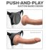 Body Dock OG - Strap-On for Suction Cup Base (Black)