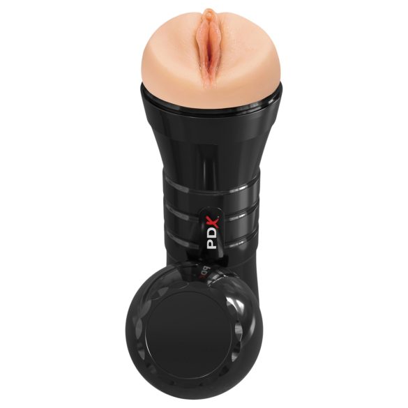 PDX Extreme Wet Realistic Pussy Masturbator - XXL (Black)