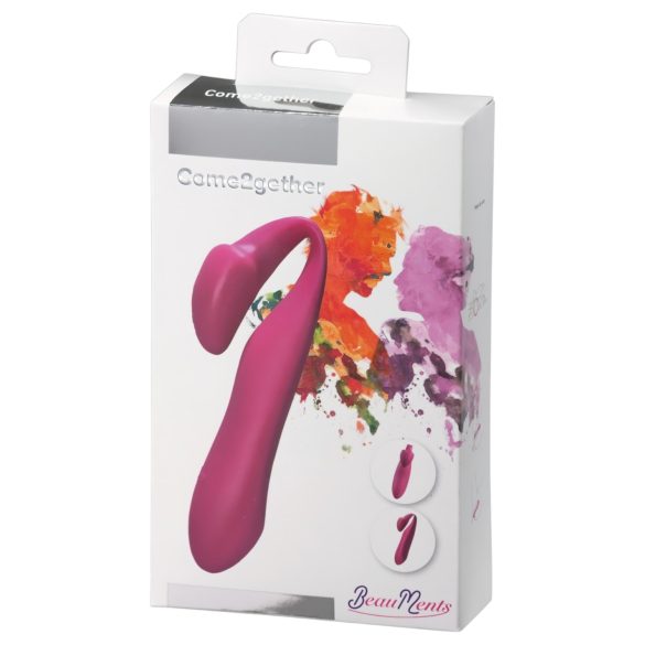 BeauMents Come2gether - Rechargeable Waterproof Couples Vibrator (Pink) 