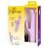 SMILE Thrusting - Rotating & Thrusting Vibrator with Clitoral Arm (Purple)