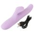 SMILE Thrusting - Rotating & Thrusting Vibrator with Clitoral Arm (Purple)