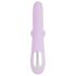 SMILE Thrusting - Rotating & Thrusting Vibrator with Clitoral Arm (Purple)