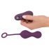 SMILE RC Love Balls - Rechargeable Wireless Vibrating Egg (Purple)