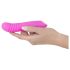 You2Toys - Flashing Mini Vibe - Rechargeable, Light-Up Vibrator (Pink)