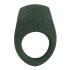 Emerald Love - Rechargeable, Waterproof Vibrating Ring (Green)