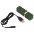 Emerald Love - Red Waterproof Rechargeable Lipstick Vibrator