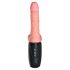 King Cock Plus 6.5" Realistic Vibrating Dildo with Balls - Natural