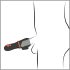 Rebel - Rechargeable Dual Motor Acorn Vibrator (Black)