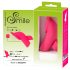SMILE Licking - Air-Wave Tongue Finger Vibrator (Pink)