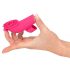 SMILE Licking - Air-Wave Tongue Finger Vibrator (Pink)