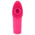 SMILE Licking - Air-Wave Tongue Finger Vibrator (Pink)