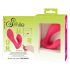 SMILE Panty - Rechargeable, Wireless 2in1 Vibrator (Pink)