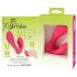 SMILE Panty - Rechargeable, Wireless 2in1 Vibrator (Pink)