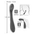 SMILE Rechargeable Ribbed G-Spot Vibrator (Purple)