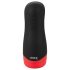 WYNE 01 - Rechargeable, Vibrating & Warming Masturbator (Black)