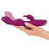 SMILE - Flexible G-Spot & Clitoral Vibrator with Dual Arms (Purple)