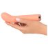 Peachy Mini G-Spot Rechargeable Vibrator by You2Toys (Apricot)