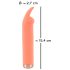 You2Toys Peachy! Mini Bunny - Clitoral Vibrator (Peach)
