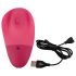SMILE Thumping Touch - Rechargeable Pulsating Clitoral Vibrator (Pink)