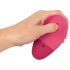 SMILE Thumping Touch - Rechargeable Pulsating Clitoral Vibrator (Pink)