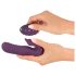 Javida RC - Dual-Function Remote Control Clitoral Vibrator (Purple)