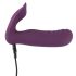 Javida RC - Dual-Function Remote Control Clitoral Vibrator (Purple)