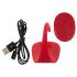 SMILE Slim Panty - Rechargeable Wireless Clitoral Vibrator (Red)
