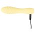 Cuties Mini 3 - Rechargeable, Waterproof, Mace Vibrator (Yellow)