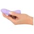 Cuties Mini 3 - Rechargeable, Waterproof Spiral Vibrator (Purple)