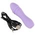 Cuties Mini 3 - Rechargeable, Waterproof Spiral Vibrator (Purple)