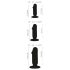 Anos Training Kit - Anal Plug Set (3-piece) - Black