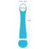 Hot 'n Cold - rechargeable G-spot vibrator (turquoise)