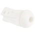 STROKER - Rechargeable, Suction-Vibrating Masturbator (White)