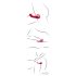 You2Toys Strapless - Wireless, Wearable Vibrator (Red)